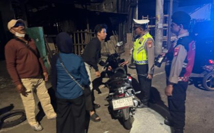 Jaga Jakarta On The Spot : Gelar Razia dan Patroli Polsek Bekasi Barat Cegah Tawuran