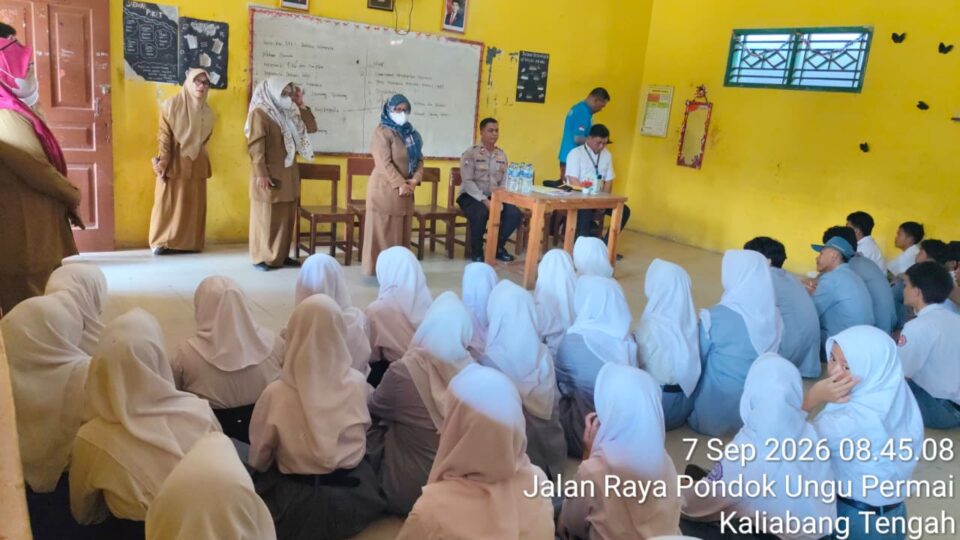 Cegah 'Bullying' dan Knalpot Brong, Polsek Bekasi Utara Dampingi Siswa SMK Pondok Ungu Permai