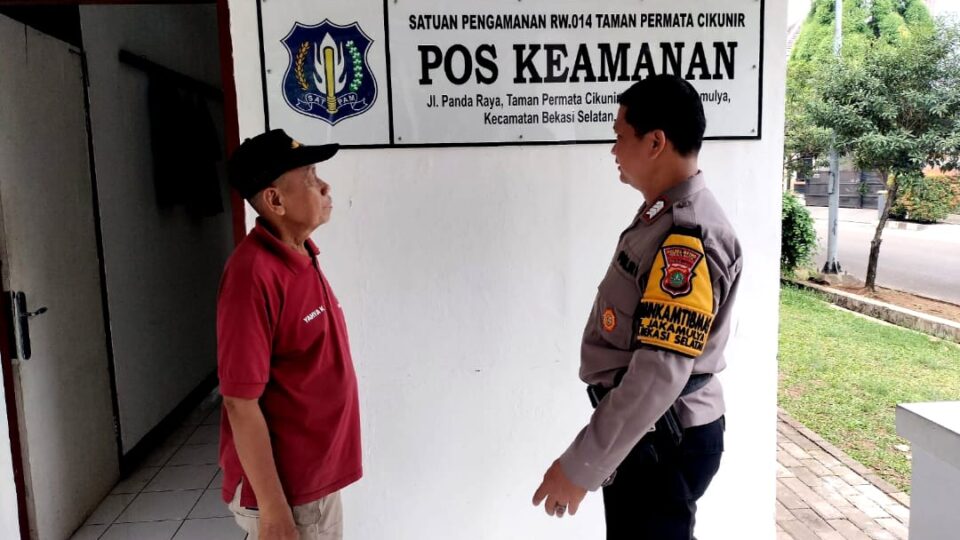 Bhabinkamtibmas Jakamulya Perkuat Keamanan Lingkungan Lewat Patroli Dialogis