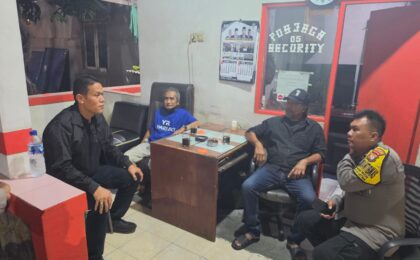 Perkuat Keamanan Lingkungan, Polsek Medan Satria Laksanakan Kunjungan Pos Kamling