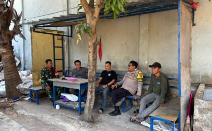 Polsek Bantargebang Jaga Jakarta On The Spot, Serap Aspirasi Warga Mustikajaya