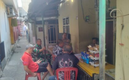 Jaga Jakarta On The Spot, Polsek Rawalumbu Perkuat Silaturahmi dan Kamtibmas Bersama Warga Margahayu