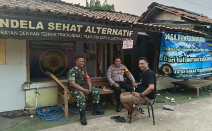 Jaga Jakarta On The Spot, Polsek Bantargebang Serap Aspirasi Warga Cimuning