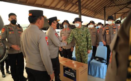 Kunjungi Posko Karhutla Kalteng, Wakapolri Pastikan Kesiapan Polri Hadapi Bencana