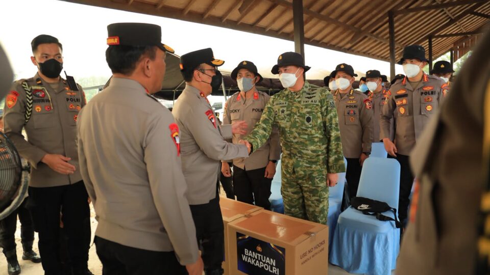 Kunjungi Posko Karhutla Kalteng, Wakapolri Pastikan Kesiapan Polri Hadapi Bencana