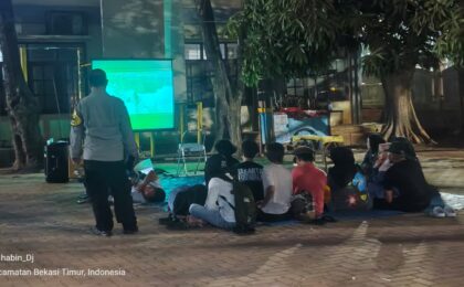 Ruang Edukasi dan Kehangatan Diskusi, Polsek Rawalumbu Dampingi Suara Kesetaraan Perempuan PMII