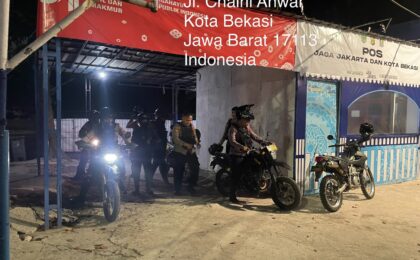 Jaga Jakarta On The Spot, Patroli Perintis Presisi Polres Metro Bekasi Kota Cegah Gangguan Kamtibmas