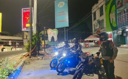 Antisipasi Gangguan Kamtibmas Dini Hari, Tim Kuda Nil Sisir Jalur Protokol Pondok Gede hingga Jatiasih