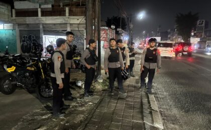 Patroli Perintis Presisi Dini Hari, Tim Serigala Jaga Jakarta Sisir Jalur Rawan Tiga Kecamatan
