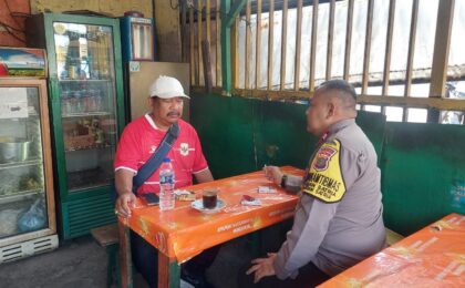 Patroli Dialogis ke Tokoh Masyarakat, Polsek Medan Satria Ajak Pengurus FKRW Cegah C3