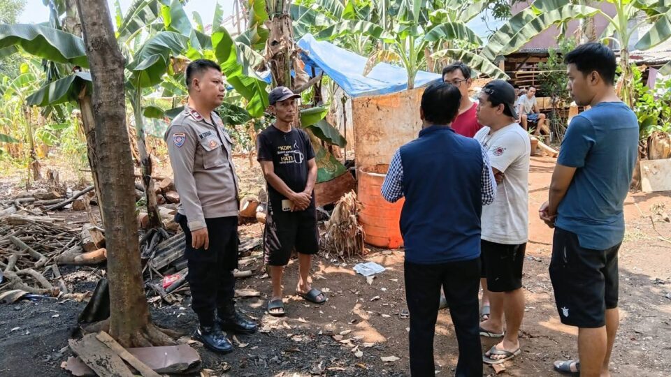 JAGA JAKARTA ON THE SPOT, BHABINKAMTIBMAS SERAP ASPIRASI MASYARAKAT, AJAK WARGA WASPADA KEBAKARAN PADA MUSIM KEMARAU PANJANG