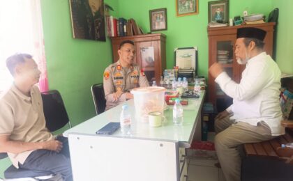 Jaga Jakarta On The Spot ; Kapolsek Bekasi Barat Perkuat Sinergi dengan Tokoh Agama, Ajak Bersama Cegah Tawuran dan Narkoba