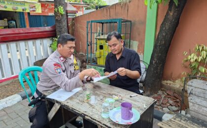 Bhabinkamtibmas Jakamulya Sosialisasikan Maklumat Kapolres tentang Perlindungan Pelajar
