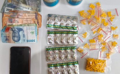 Polsek Bekasi Barat Amankan Seorang Pria, Sita 634 Butir Tramadol dan Hexymer