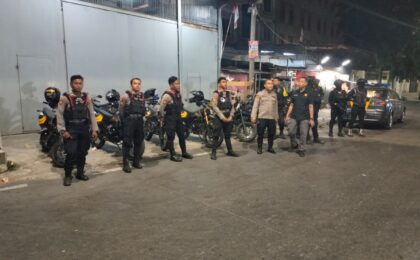 Patroli Malam Jaga Jakarta, Polisi Sisir Titik Rawan di Jakarta Utara