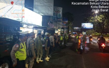Tim Patroli Perintis Presisi Polres Metro Bekasi Kota Antisipasi Kejahatan Jalanan