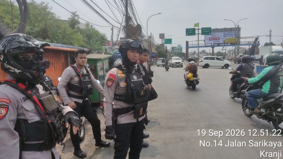 Tim Presisi dan Patko Polres Metro Bekasi Kota Antisipasi Kejahatan Jalanan