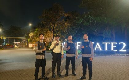 Tim Kuda Nil Jaga Jakarta II Patroli di Jatiasih-Pondokgede