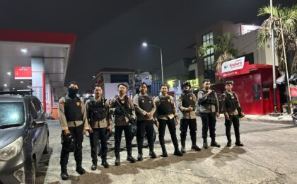 Tim Badak Jaga Jakarta II Sisir Jatiasih hingga Kalimalang