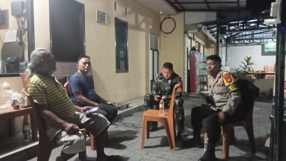 Sambang dan Monitoring Satkamling dalam Menjaga Kamtibmas di Jatisari