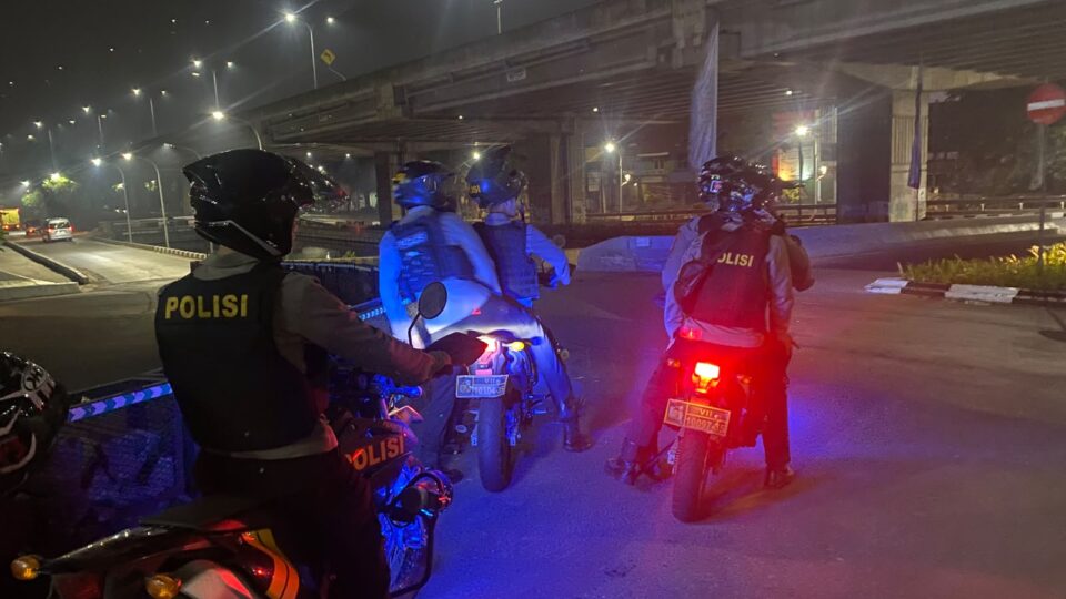 Tim 1 Buaya Jaga Jakarta II Gelar Patroli Malam Lintas Jalur Utama Kota Bekasi