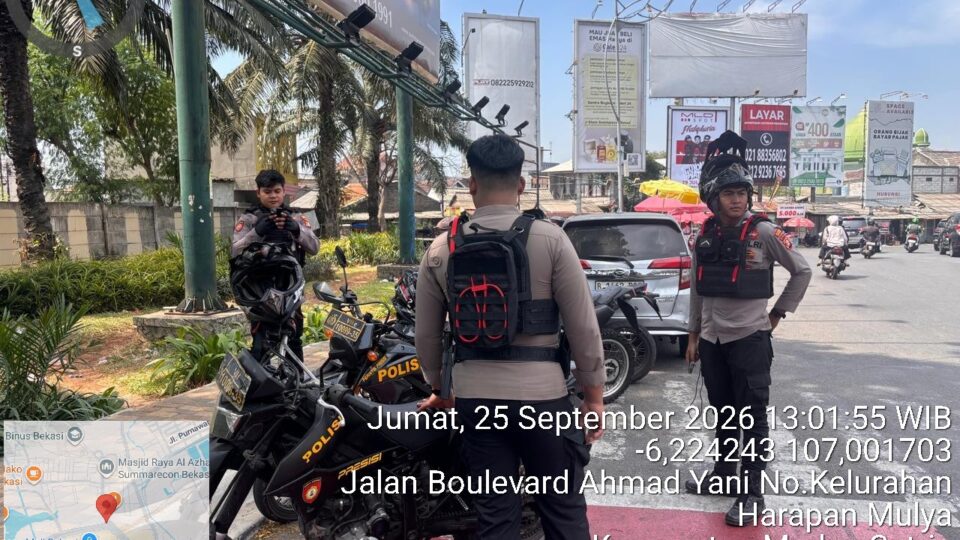 Patroli Preventif Tim 2 Presisi Sambangi SPBU dan Kawasan Summarecon Bekasi