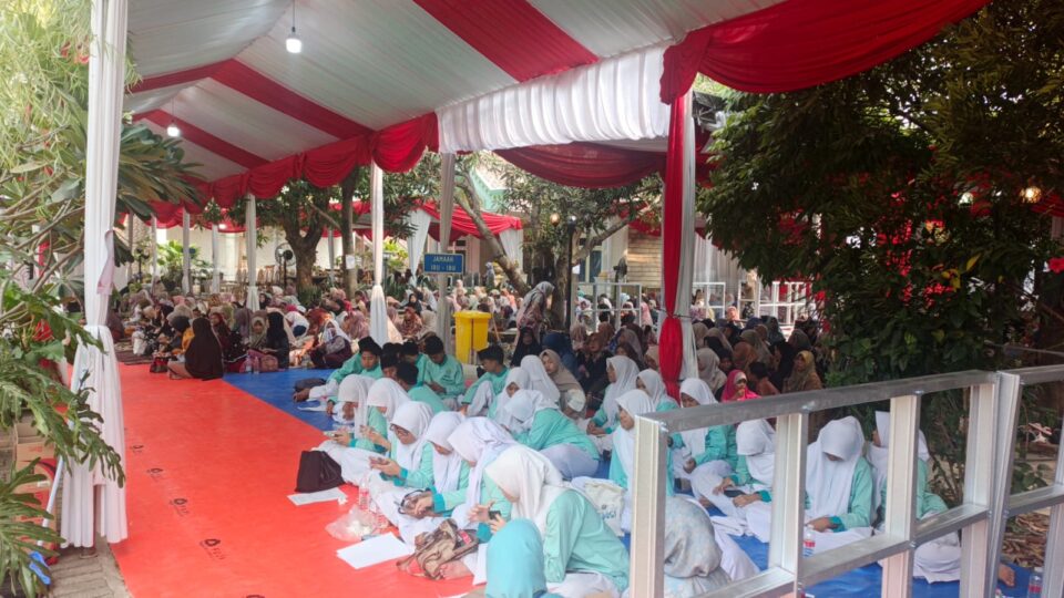 Polsek Bekasi Utara Monitoring Peringatan Maulid Nabi Muhammad SAW di Ponpes Annur