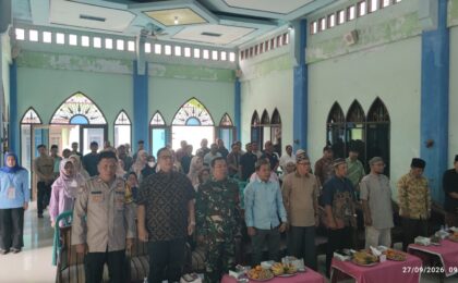 Terpilih Aklamasi, Bhabinkamtibmas dan Babinsa Hadiri Pemilihan Ketua RW 01 Jakasampurna