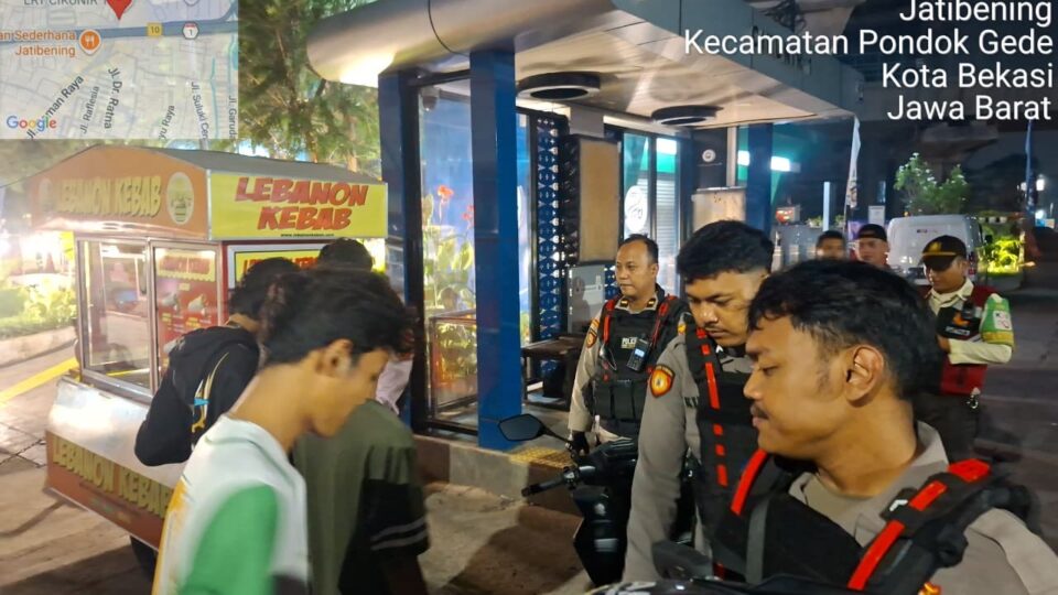 Patroli Dini Hari Tim 3 Perintis Presisi Sisir Bekasi Utara dan Jalan Ahmad Yani