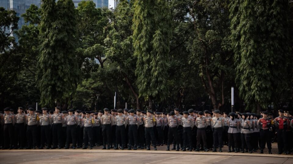Polda Metro Jaya Kedepankan Pelayanan Humanis dalam Penyampaian Pendapat Buruh di DPR/MPR RI