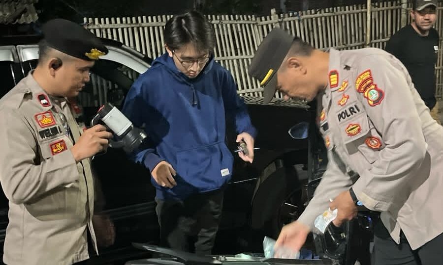 Jaga Jakarta On The Spot, Cegah Tawuran Waka Polsek Bekasi Barat Pimpin Patroli Dan Razia Stasioner