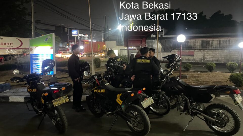 Operasi Kejahatan Jalanan Night Patrol, Tim 1 Presisi Siagakan Strong Point di Medan Satria