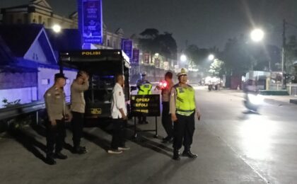 Jaga Jakarta On The Spot, Polsek Bekasi Selatan Gelar Operasi Cipta Kondisi Cegah Tawuran dan Balap liar