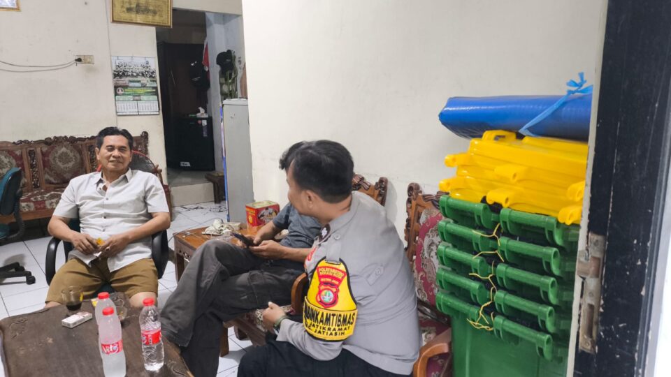 Sinergi Bhabinkamtibmas dan Warga Jaga Kamtibmas