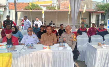Polsek Bantargebang Hadiri Pelantikan Pengurus Organisasi Serikat Pekerja