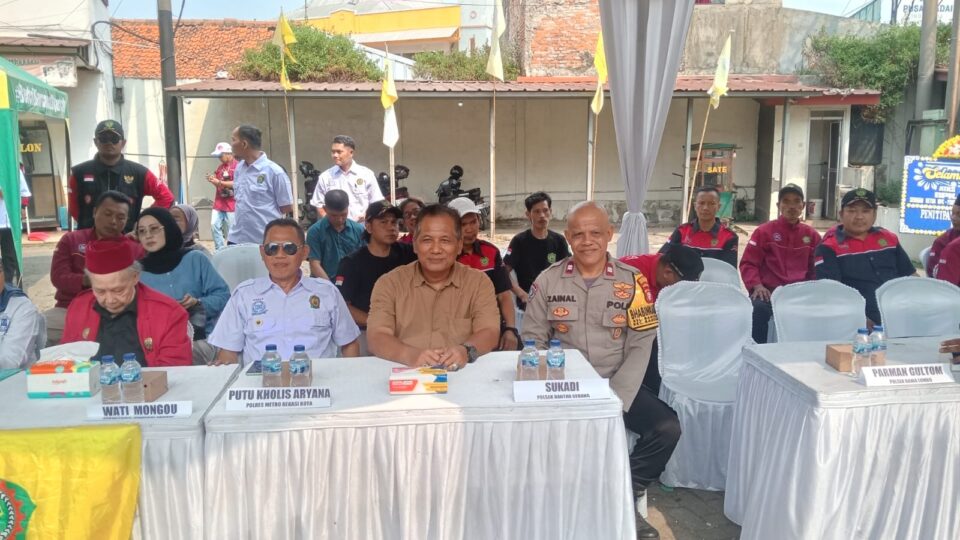 Polsek Bantargebang Hadiri Pelantikan Pengurus Organisasi Serikat Pekerja
