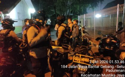 TIM 2 PERINTIS PRESISI GENCARKAN OKJ SISIR TITIK RAWAN KEJAHATAN DI BEKASI