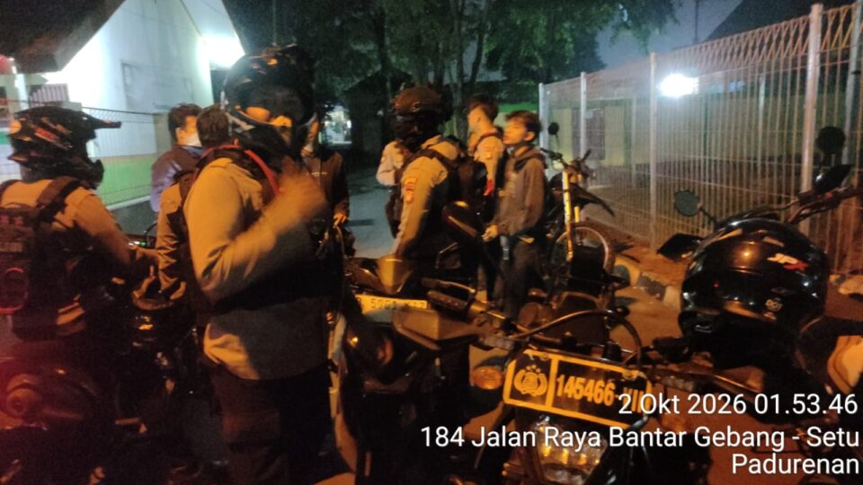 TIM 2 PERINTIS PRESISI GENCARKAN OKJ SISIR TITIK RAWAN KEJAHATAN DI BEKASI