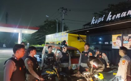 TIM BERUANG JAGA JAKARTA SAT SAMAPTA POLRESTRO BEKASI KOTA SISIR BEKASI BARAT HINGGA BANTARGEBANG