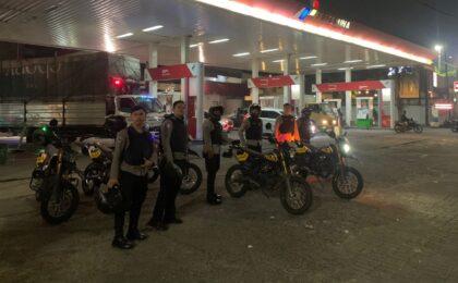 TIM SERIGALA JAGA JAKARTA PATROLI WILAYAH BEKASI TIMUR HINGGA BEKASI BARAT ANTISIPASI GUANTIBMAS