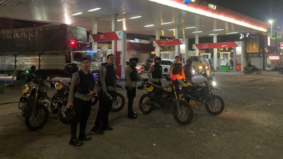 TIM SERIGALA JAGA JAKARTA PATROLI WILAYAH BEKASI TIMUR HINGGA BEKASI BARAT ANTISIPASI GUANTIBMAS