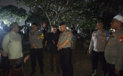 Di Tengah Duka Kehilangan Anggota Keluarga, Kapolsek Pondok Gede Berikan Penguatan dan Doa
