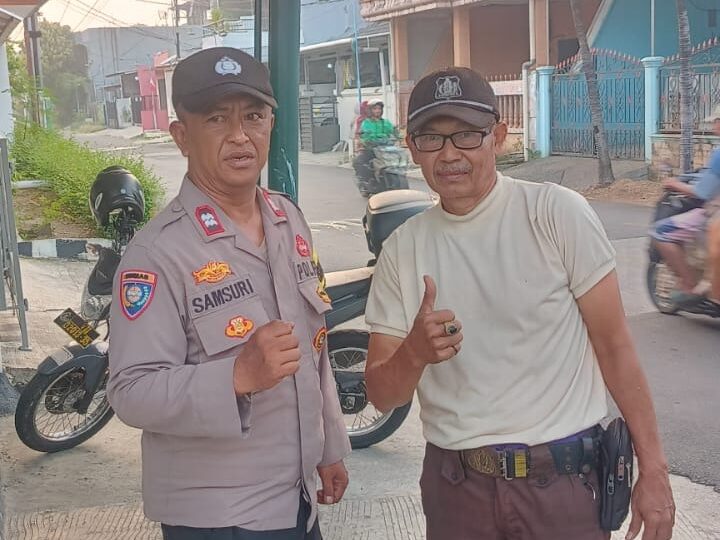 Polisi Bersama Masyarakat, Kunjungan Pos Kamling Tityan Indah Kalibaru Jaga