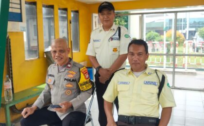 Polsek Bantargebang Sambangi PT Faber Castell Indonesia Ingatkan Sistem Keamanan Industri