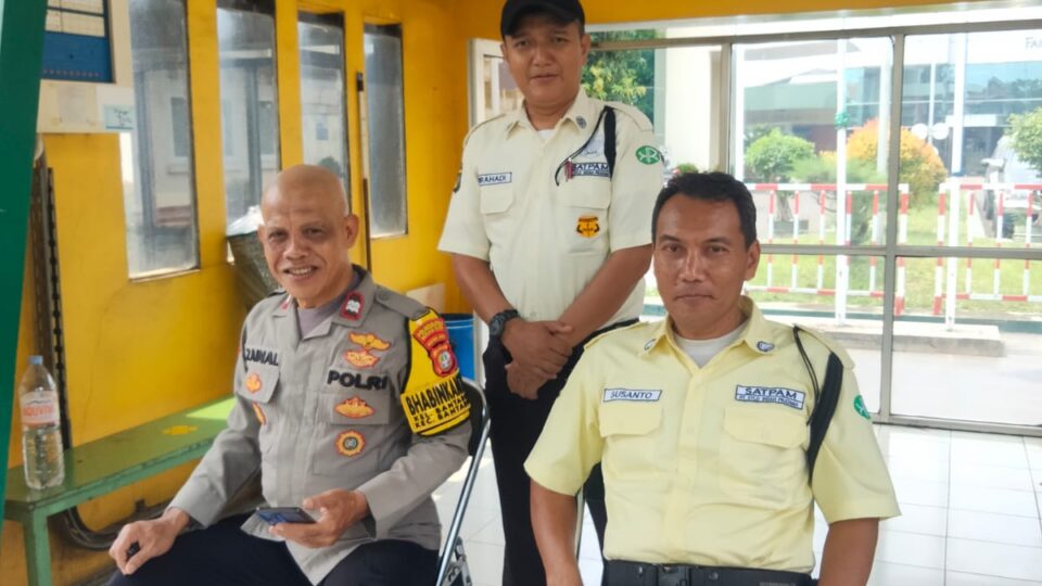 Polsek Bantargebang Sambangi PT Faber Castell Indonesia Ingatkan Sistem Keamanan Industri
